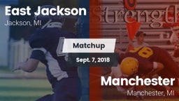 Matchup: East Jackson High vs. Manchester  2018