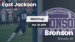 Matchup: East Jackson High vs. Bronson  2018