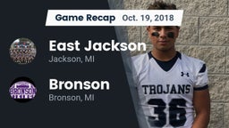 Recap: East Jackson  vs. Bronson  2018