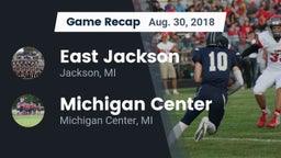 Recap: East Jackson  vs. Michigan Center  2018