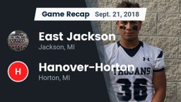 Recap: East Jackson  vs. Hanover-Horton  2018