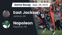 Recap: East Jackson  vs. Napoleon  2018