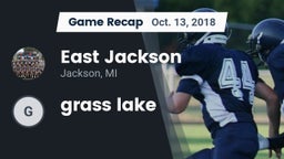 Recap: East Jackson  vs. grass lake 2018