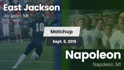 Matchup: East Jackson High vs. Napoleon  2019