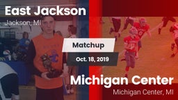 Matchup: East Jackson High vs. Michigan Center  2019