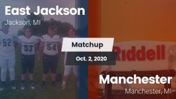 Matchup: East Jackson High vs. Manchester  2020