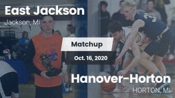 Matchup: East Jackson High vs. Hanover-Horton  2020