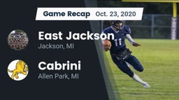 Recap: East Jackson  vs. Cabrini  2020