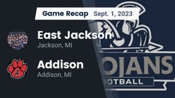 Recap: East Jackson  vs. Addison  2023
