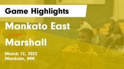 Mankato East  vs Marshall  Game Highlights - March 12, 2022