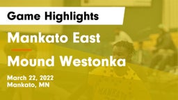 Mankato East  vs Mound Westonka  Game Highlights - March 22, 2022