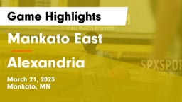 Mankato East  vs Alexandria  Game Highlights - March 21, 2023