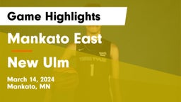 Mankato East  vs New Ulm  Game Highlights - March 14, 2024