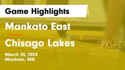 Mankato East  vs Chisago Lakes  Game Highlights - March 20, 2024