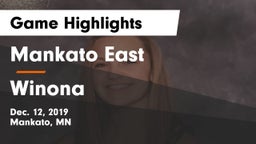 Mankato East  vs Winona  Game Highlights - Dec. 12, 2019