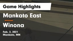 Mankato East  vs Winona  Game Highlights - Feb. 2, 2021
