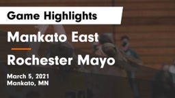 Mankato East  vs Rochester Mayo  Game Highlights - March 5, 2021