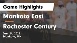 Mankato East  vs Rochester Century  Game Highlights - Jan. 24, 2023