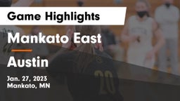 Mankato East  vs Austin  Game Highlights - Jan. 27, 2023