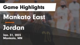 Mankato East  vs Jordan  Game Highlights - Jan. 31, 2023