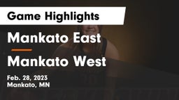 Mankato East  vs Mankato West  Game Highlights - Feb. 28, 2023