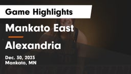 Mankato East  vs Alexandria  Game Highlights - Dec. 30, 2023