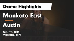 Mankato East  vs Austin  Game Highlights - Jan. 19, 2024