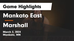 Mankato East  vs Marshall  Game Highlights - March 2, 2024