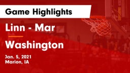 Linn - Mar  vs Washington  Game Highlights - Jan. 5, 2021