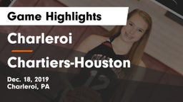 Charleroi  vs Chartiers-Houston  Game Highlights - Dec. 18, 2019