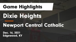 Dixie Heights  vs Newport Central Catholic  Game Highlights - Dec. 16, 2021