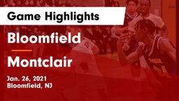 Bloomfield  vs Montclair  Game Highlights - Jan. 26, 2021