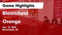 Bloomfield  vs Orange  Game Highlights - Jan. 15, 2022