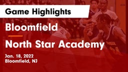 Bloomfield  vs North Star Academy  Game Highlights - Jan. 18, 2022