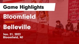 Bloomfield  vs Belleville  Game Highlights - Jan. 21, 2022