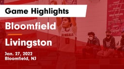 Bloomfield  vs Livingston  Game Highlights - Jan. 27, 2022