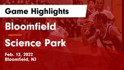 Bloomfield  vs Science Park  Game Highlights - Feb. 12, 2022