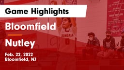 Bloomfield  vs Nutley  Game Highlights - Feb. 22, 2022