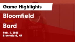 Bloomfield  vs Bard Game Highlights - Feb. 6, 2023