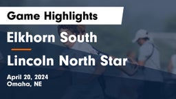Elkhorn South  vs Lincoln North Star  Game Highlights - April 20, 2024