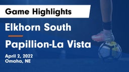 Elkhorn South  vs Papillion-La Vista  Game Highlights - April 2, 2022