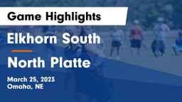 Elkhorn South  vs North Platte  Game Highlights - March 25, 2023