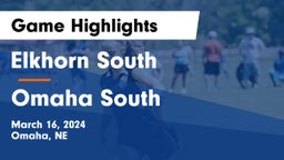 Elkhorn South  vs Omaha South  Game Highlights - March 16, 2024