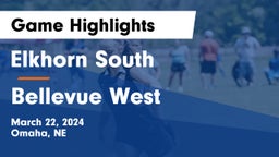 Elkhorn South  vs Bellevue West  Game Highlights - March 22, 2024