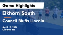 Elkhorn South  vs Council Bluffs Lincoln  Game Highlights - April 12, 2024