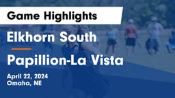 Elkhorn South  vs Papillion-La Vista  Game Highlights - April 22, 2024