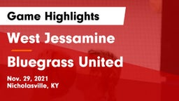 West Jessamine  vs Bluegrass United Game Highlights - Nov. 29, 2021