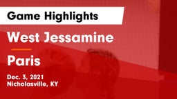 West Jessamine  vs Paris  Game Highlights - Dec. 3, 2021