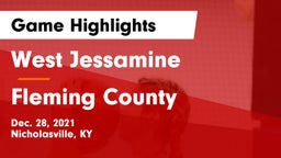 West Jessamine  vs Fleming County  Game Highlights - Dec. 28, 2021
