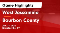 West Jessamine  vs Bourbon County  Game Highlights - Jan. 15, 2022